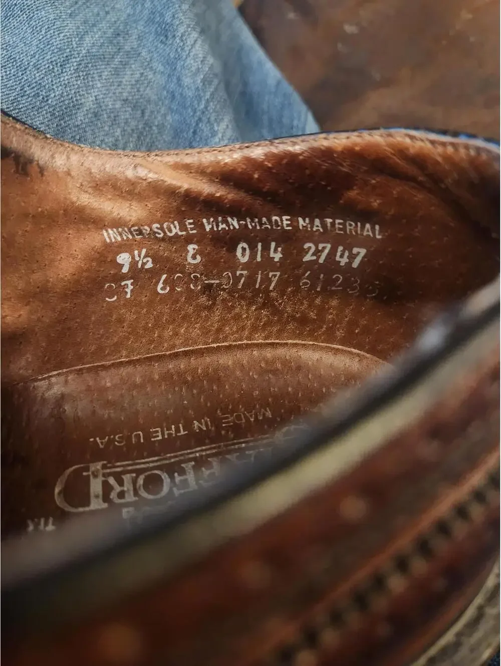 Stafford dress shoes